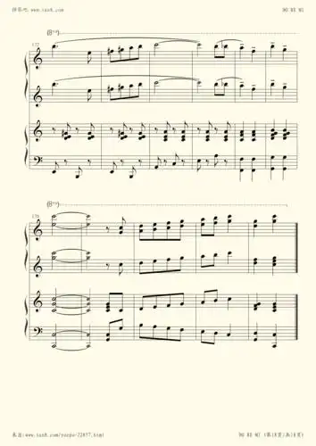 钢琴谱 - do re mi(《音乐之声》插曲 四手联弹)