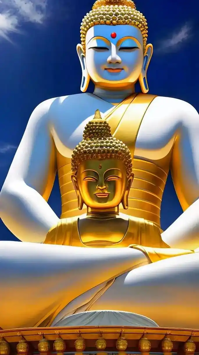 高清佛像手机壁纸.南无阿弥佗佛!我佛慈悲!时光不能倒着走,失 - 抖音