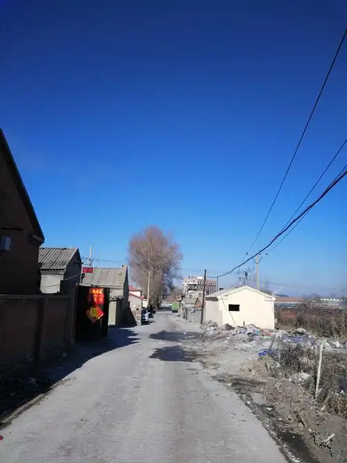 冬季的北方乡村