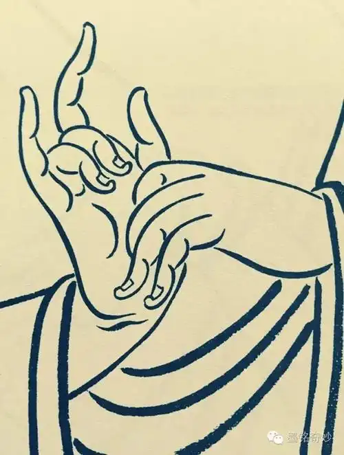 敦煌手姿海量高清白描线稿奉送