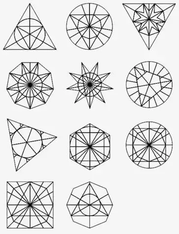 多边形图形简笔画