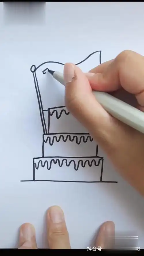 建党节主题画简笔画 儿童画 画画 建党节 -母婴亲子视频-搜狐视频