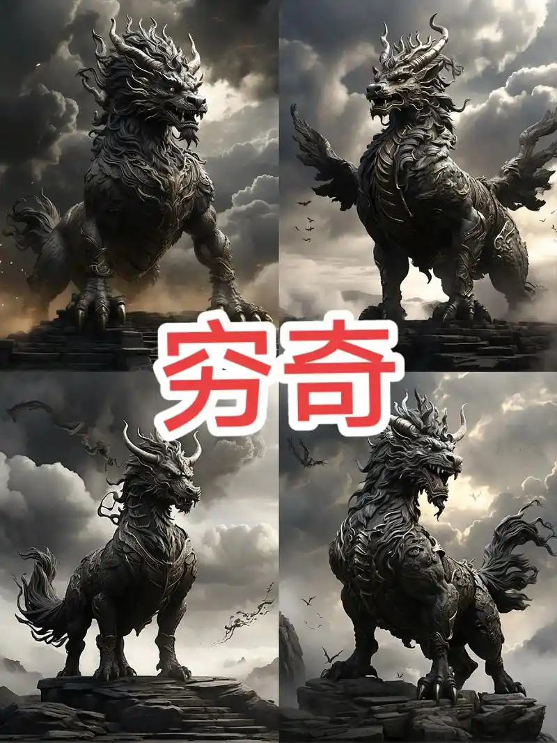 图文掘金计划 原创手稿分享 新传统手稿 穷奇#纹身手稿 # - 抖音