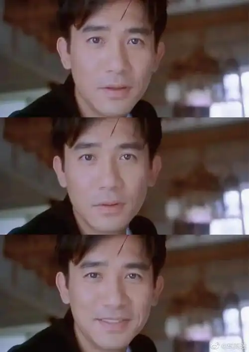 不同时期的梁朝伟