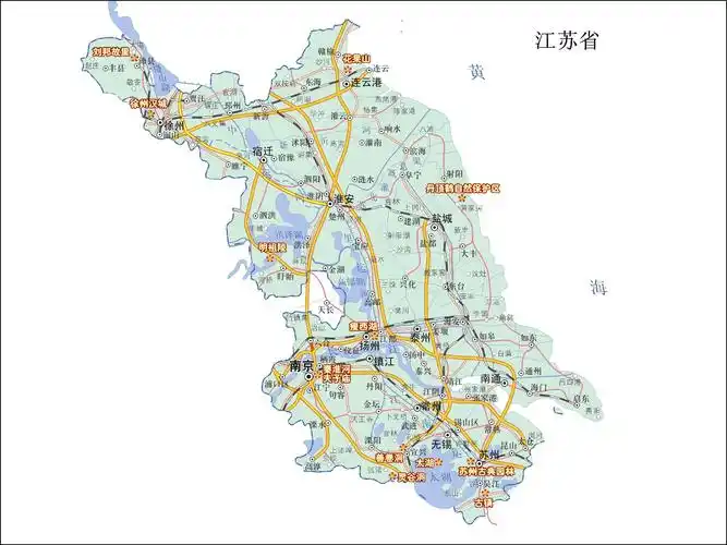 江苏省地图