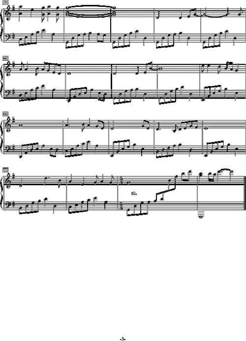 心雨 毛宁 毛宁 杨钰莹 钢琴谱 五线谱