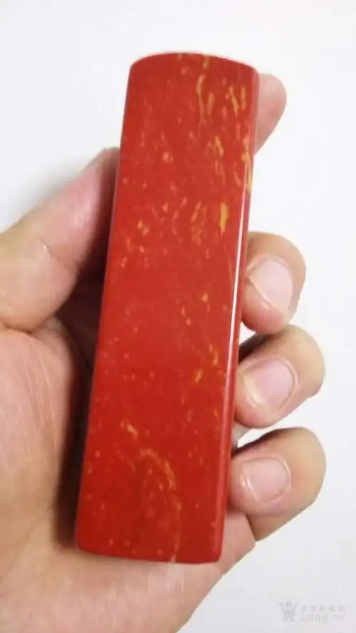 清代鸡血石老印章