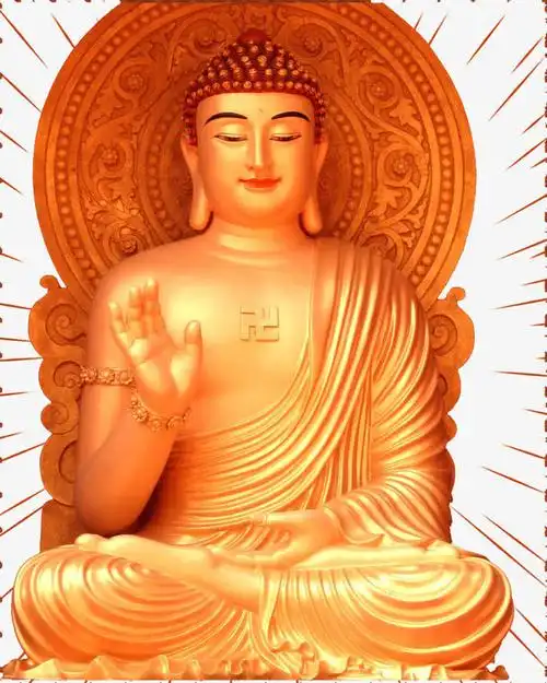 梦见佛光普照佛祖隐现