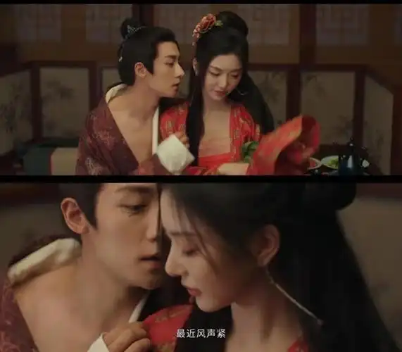 墨雨云间中张雨绮演花魁,好身材遮不住,紫色肚兜太吸睛