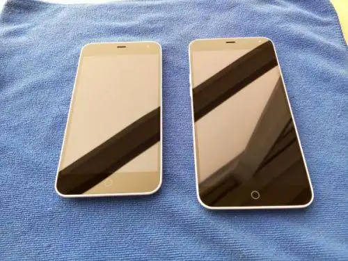 绚丽时尚 5英寸魅蓝开箱 与5.5寸魅蓝note对比