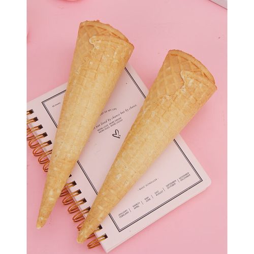 商用加厚16度摩天脆脆甜筒大脆筒冰淇淋蛋筒甜筒托长华夫脆皮蛋筒