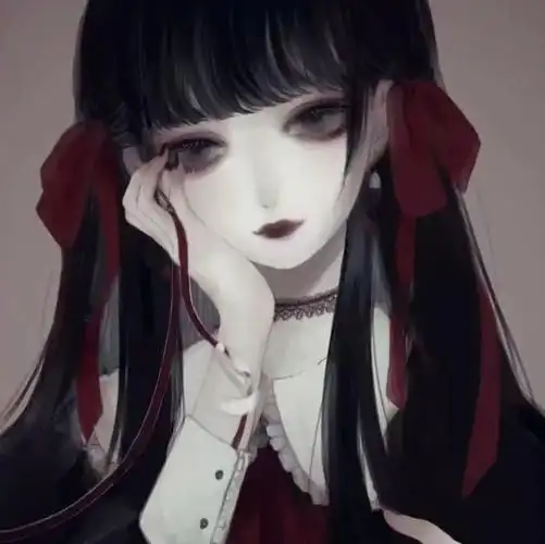 有没有什么很丧的真人头像类似这种的