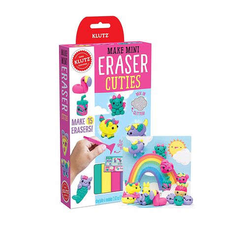 klutz make mini eraser cuties 粘土手工diy制作 橡皮擦 儿童益智