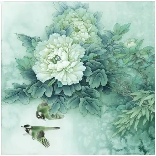 工笔画芙蓉花国画教程