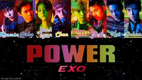 exo - power 歌词分配&英韩罗马字歌词