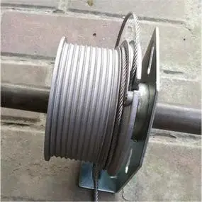 电动翻板卷帘车库门配件钢丝轮盘绳轮绕线轮自动门铝盘塔轮半塔轮