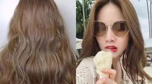 最标准的奶茶色头发奶茶色头发效果图