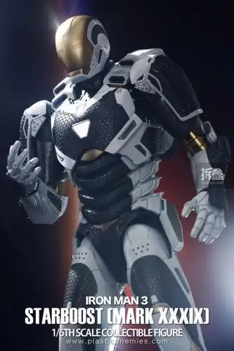hottoys 1/6 钢铁侠mark39 – 双子座/starboost