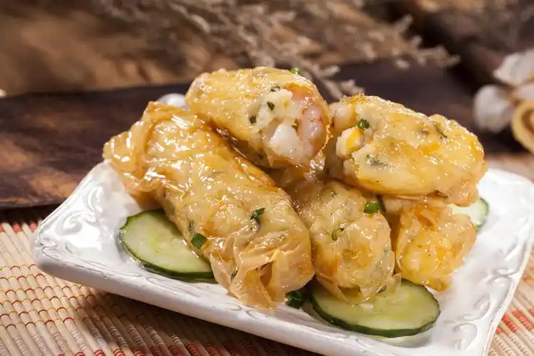 寿司料理 福亿旺金牌 虾仁卷 便当必备 10根装 知名寿司店专用