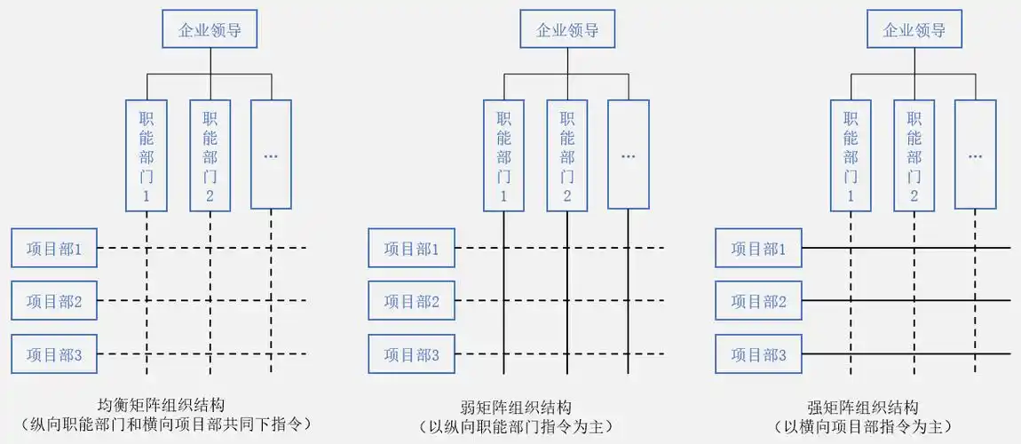 图3:施工企业矩阵式组织结构示例.png