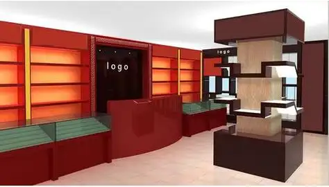 木质展柜装饰设计效果图 _ 木质展柜装饰设计效果图片大全