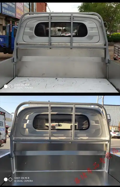 适用于五菱荣光小卡新卡货架单排双排龙门架配件改装栏杆货车架子新卡