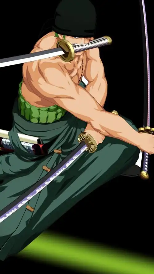 海贼王索隆炫酷三刀流,高清图片,手机锁屏桌面-壁纸族