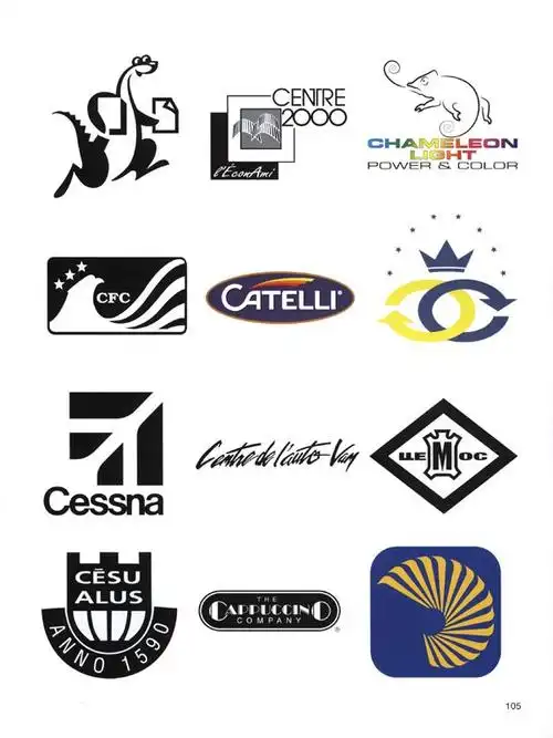 世界经典标志大全 424p 视觉传播设计参考资料 jpg资源