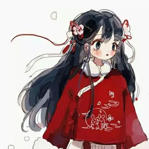 二次元动漫卡通古风闺蜜头像图片分享!