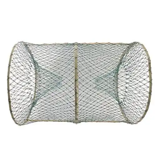 地网大鱼圆形虾笼捉鱼鱼网笼抓特大折叠花篮鱼网