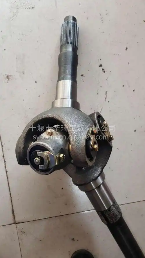 eq2102军车前驱桥左半轴总成23e一03059