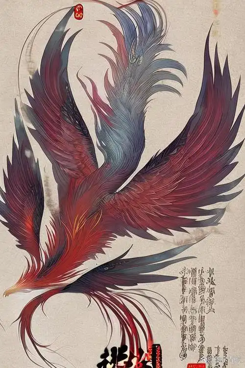 《山海经》凤皇 凤凰齐飞,天下安宁