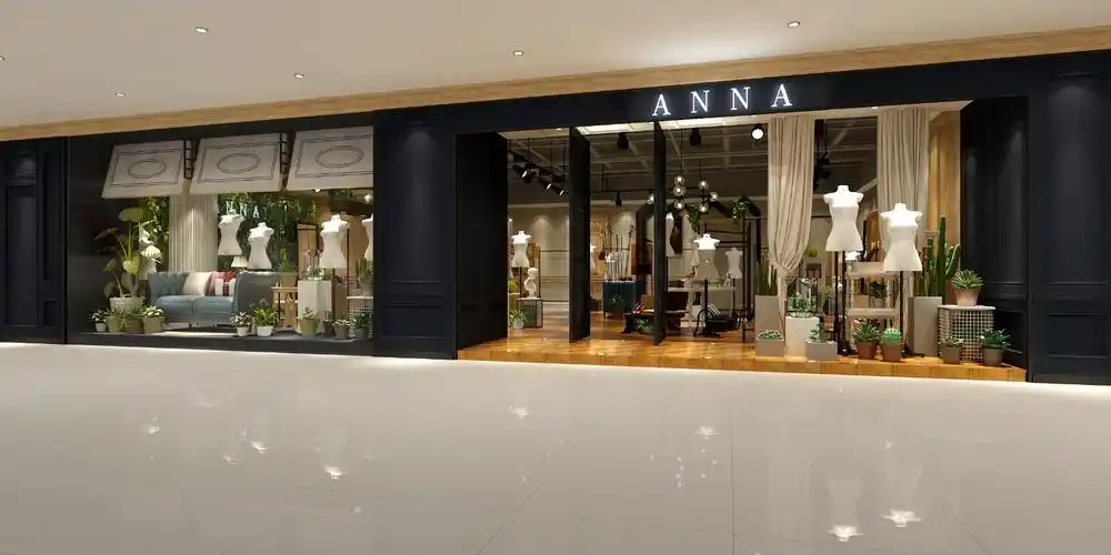 anna安娜品牌女装店铺新形象