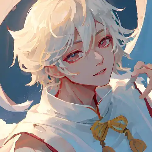 男生动漫冷酷头像图片