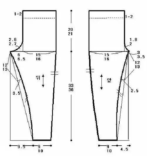 必藏/多款童装裤的纸样收集