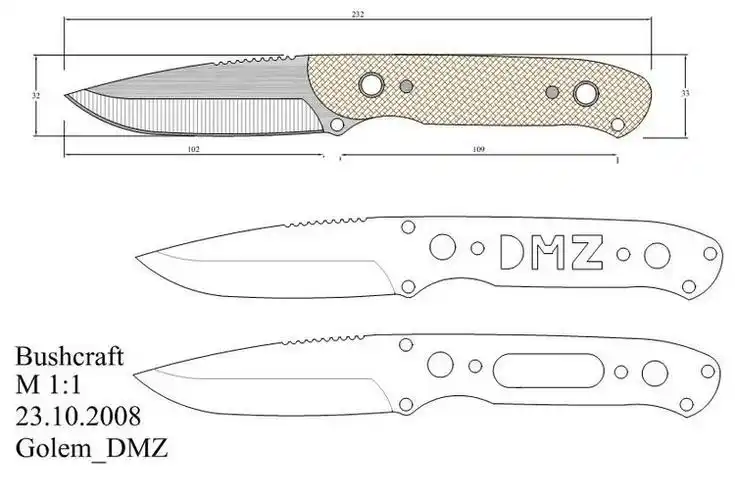 小熊家の cad刀具图纸 300多款刀型图纸 请留下邮箱