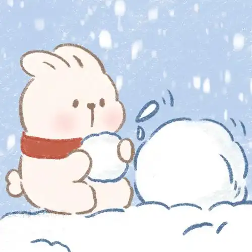 据说要大幅度降温啦!更新一波雪人头像