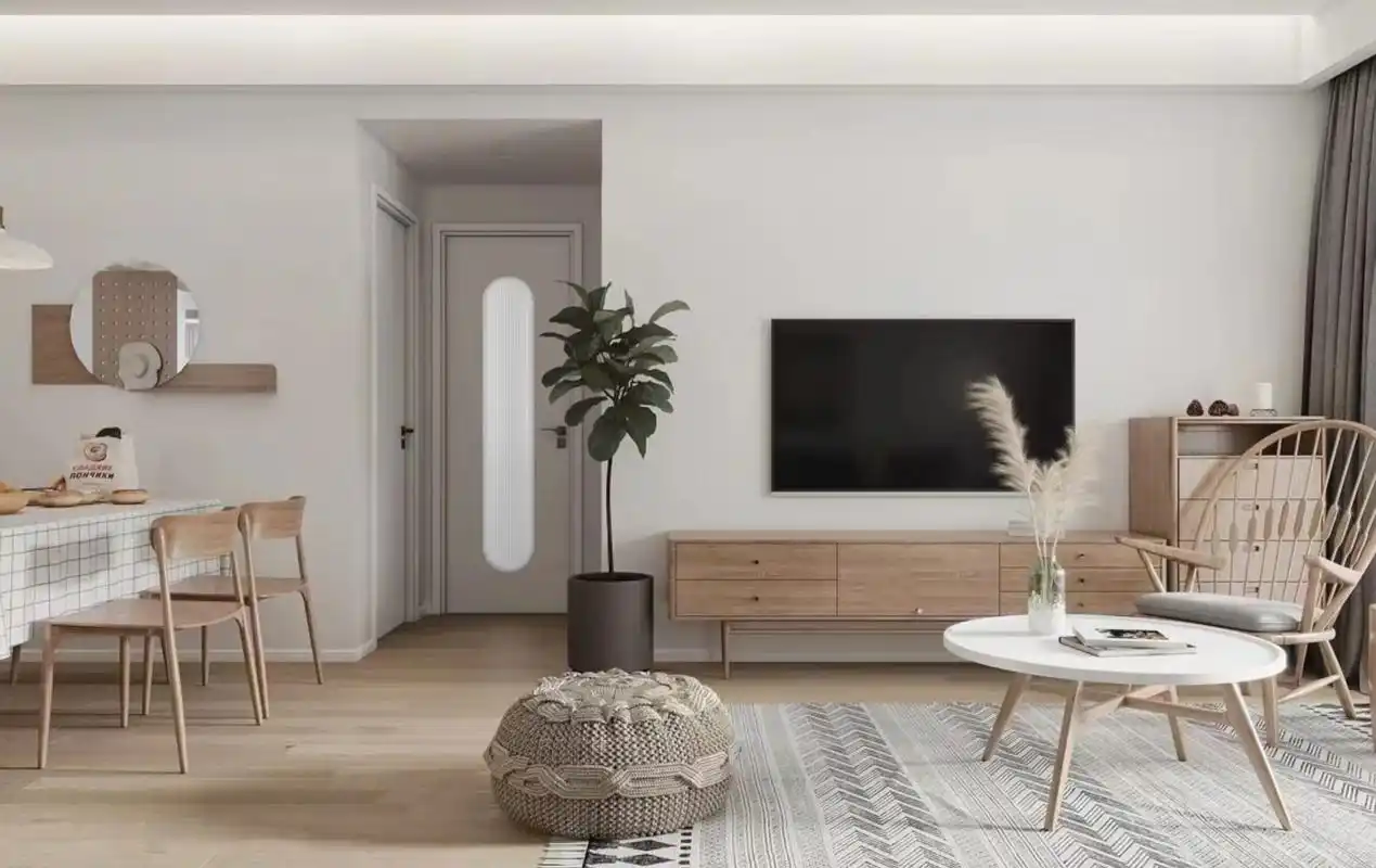 ins风潮流:7款北欧风格客厅装修.北欧风灵感迸溢, 白色为 - 抖音