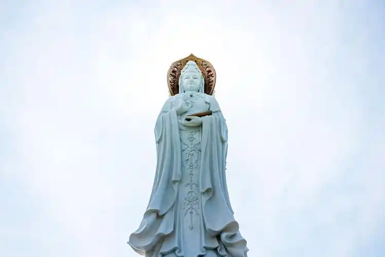 中国海南省三亚市南山露天观音