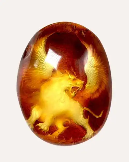 琥珀雕刻大师余贤国作品赏析