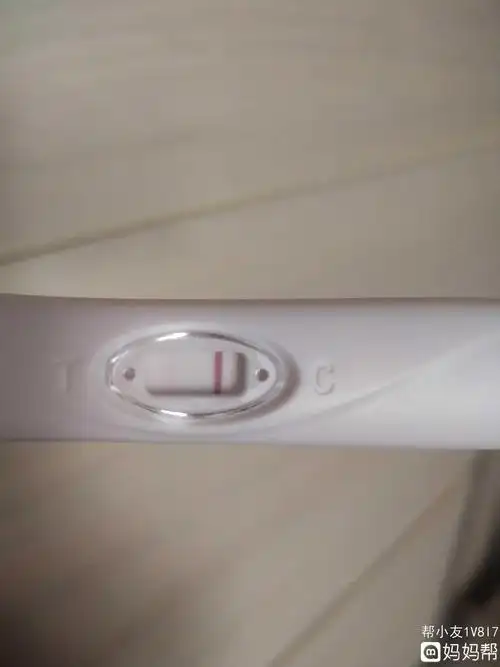 验孕棒一深一浅虚惊一场
