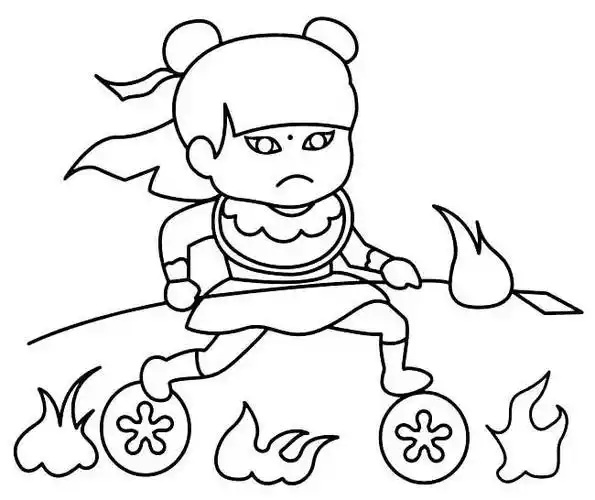 2022最新哪吒的简笔画 痞痞的小哪吒简笔画画法教程