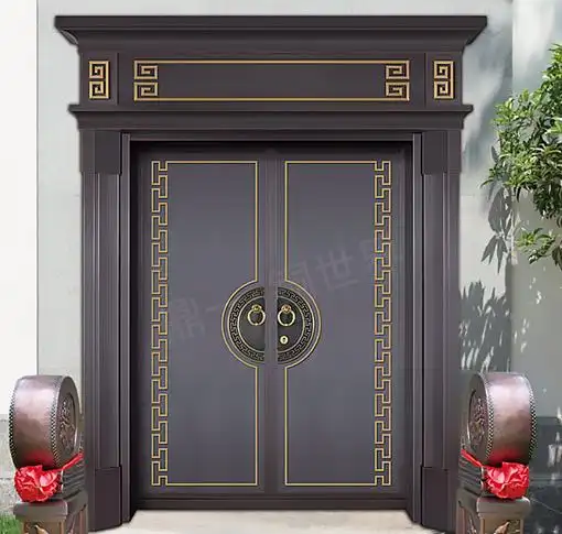 新中式铜门
