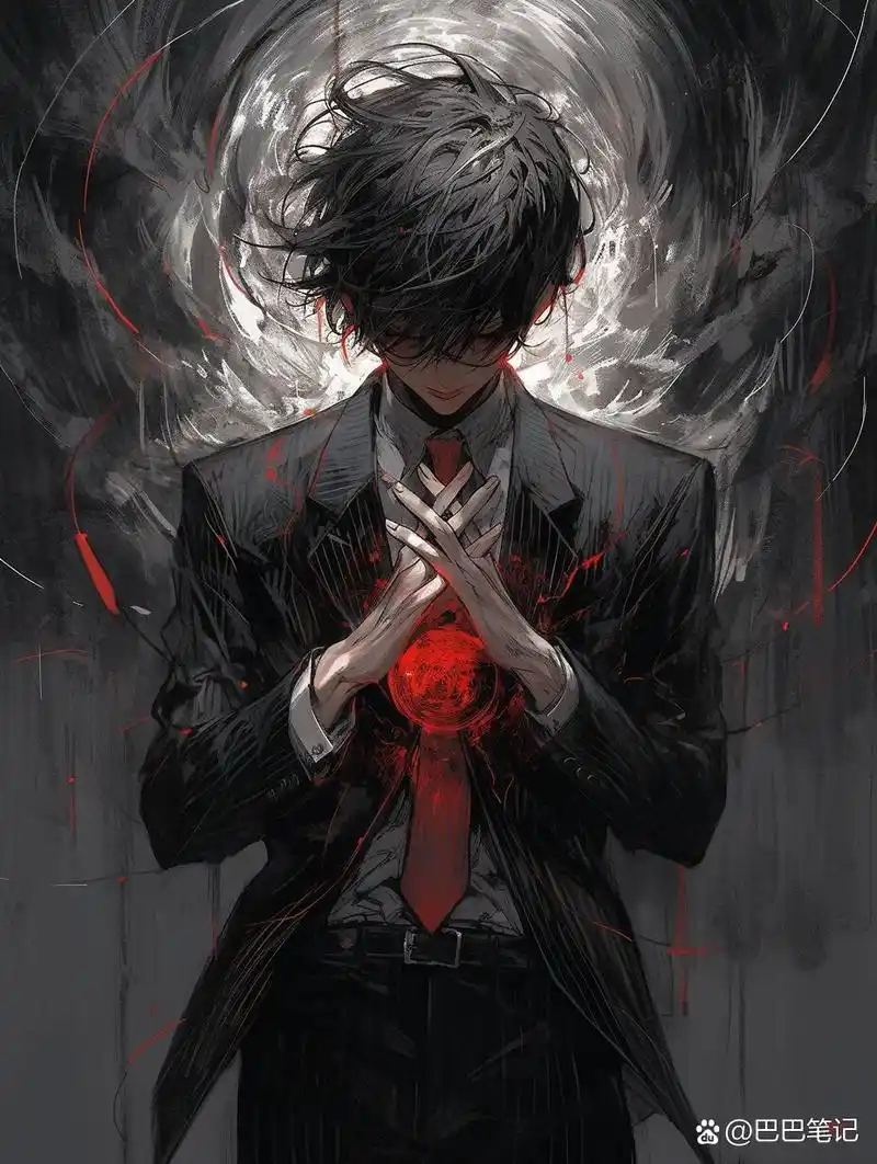 原创——痞帅西装暴徒头像(定制) 听说渣男喜欢用霸气十足的头像