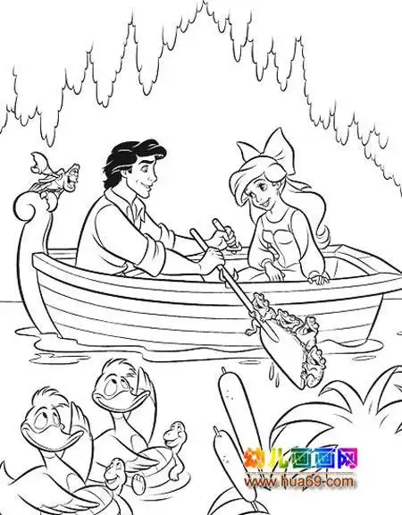 安徒生童话主要人物简笔画