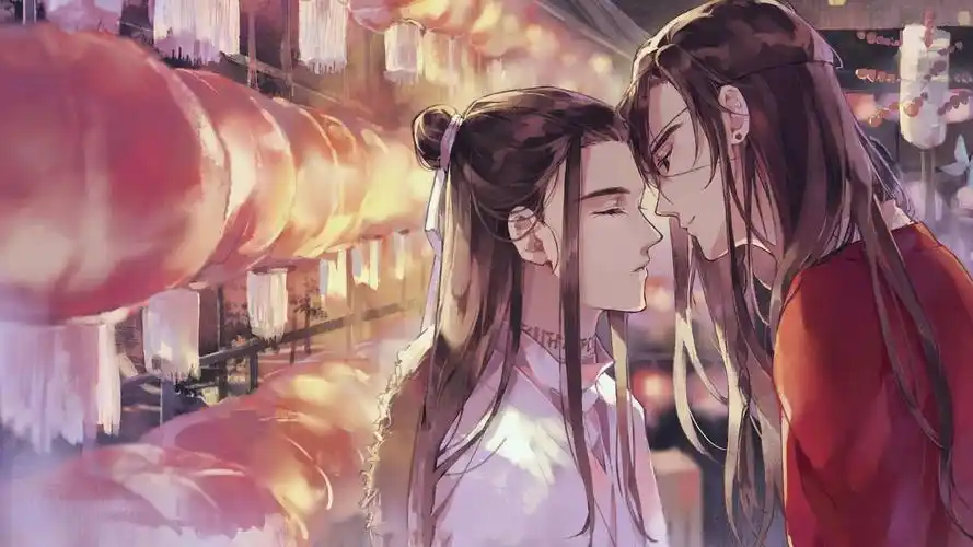 暧昧的花城和谢怜