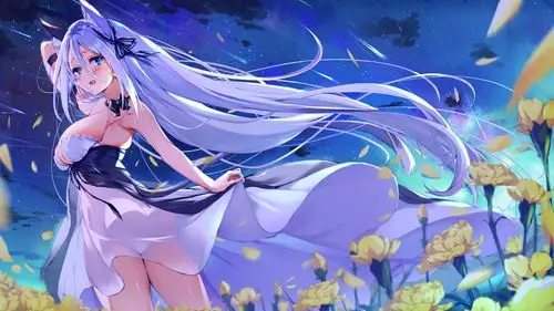 性感唯美动漫美女桌面壁纸