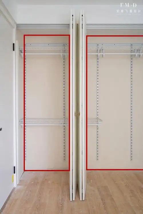 想尝试砖砌衣柜框架,柜门定制,内部只装挂衣杆,收纳量大也省钱