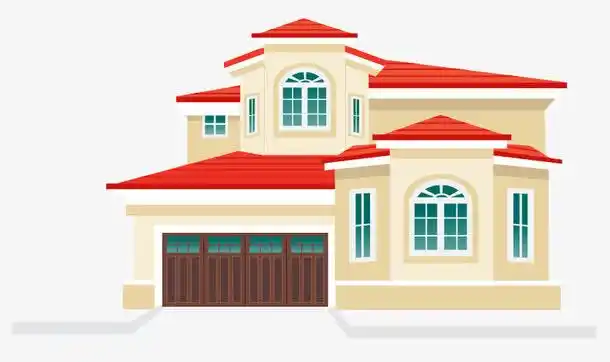 手绘/卡通 卡通元素 > 豪宅立体房屋矢量 收藏 [声明] 觅元素所有素材