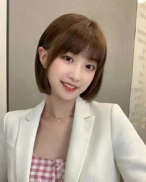 免打理初恋短发插图2